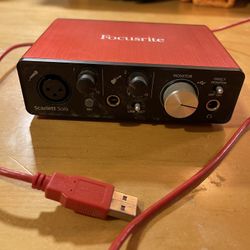 Focusrite Scarlett Solo