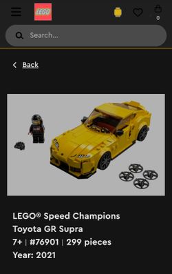 Lego 76901 Speed Champions Toyota *Retired Set*