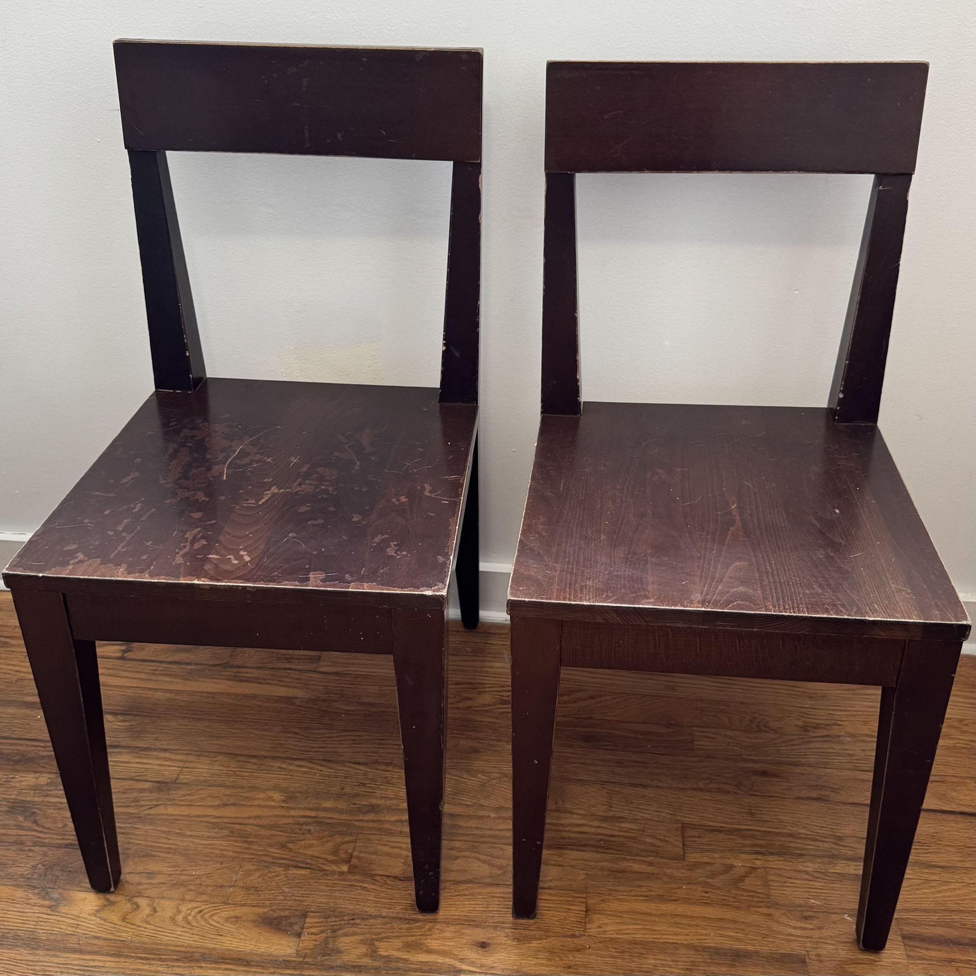 Wooden Chairs