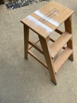 Oak Step Stool