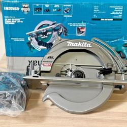 Makita GSR02M1 40V max XGT Rear Handle 10‑1/4" Circular Saw Kit, yAWS Capable