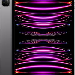 Brand New iPad Pro 12.9” (6th Gen) Wi-Fi + Cellular – 256GB – Space Gray – Sealed with Warranty