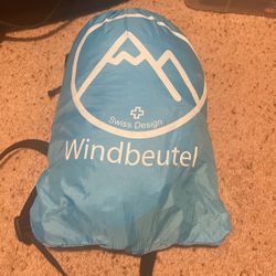 Windbeutel Inflatable Lounger Air Sofa Medium Blue 31" x 75" NEW