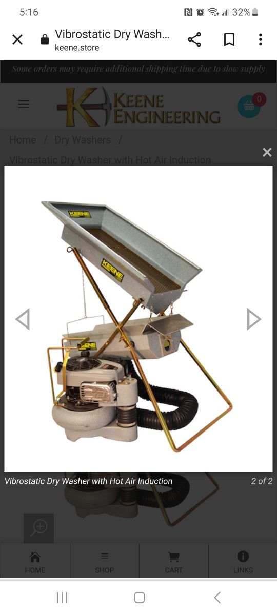 Keene 151 Drywasher