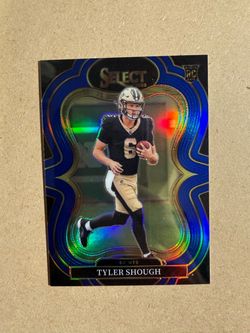 2025 Panini Select - Suite Level Tyler Shough #341 Blue Prizm /99 (RC)