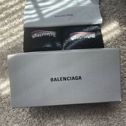 Balenciaga furry slides black Size 45/12
