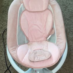 Pink Baby swing
