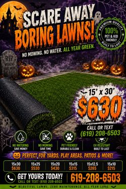15x30 roll of artificial turf artificial grass $630