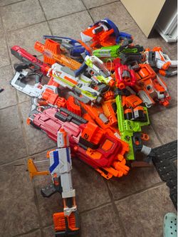20 NERF guns!!