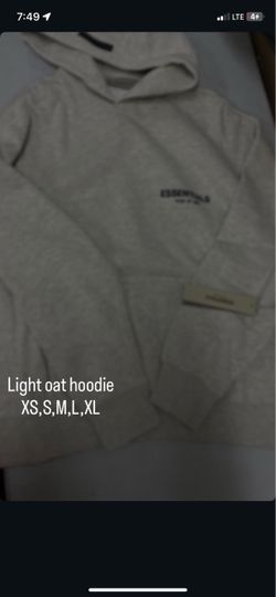 Fear of God Essentials Light Oat Hoodie