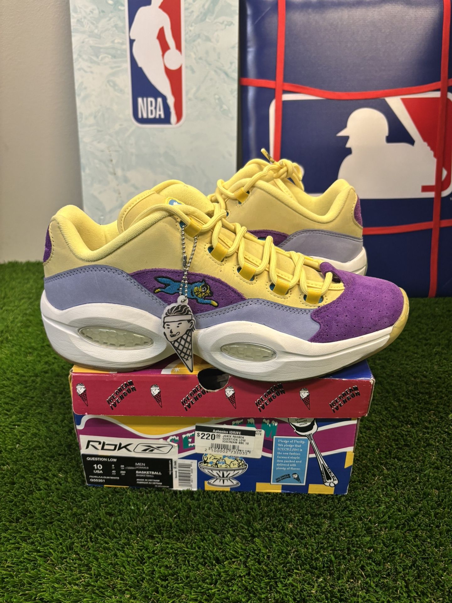 Reebok Question BBC Ice Cream Size 10 $130