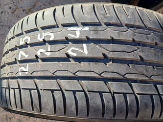 275 25 24 one good truck suv tire on 5 bolt rim