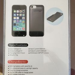External battery case for  iphone 6 , iphone 6s and  iphone 7.
