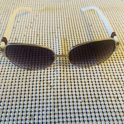 Gucci White Sunglasses 