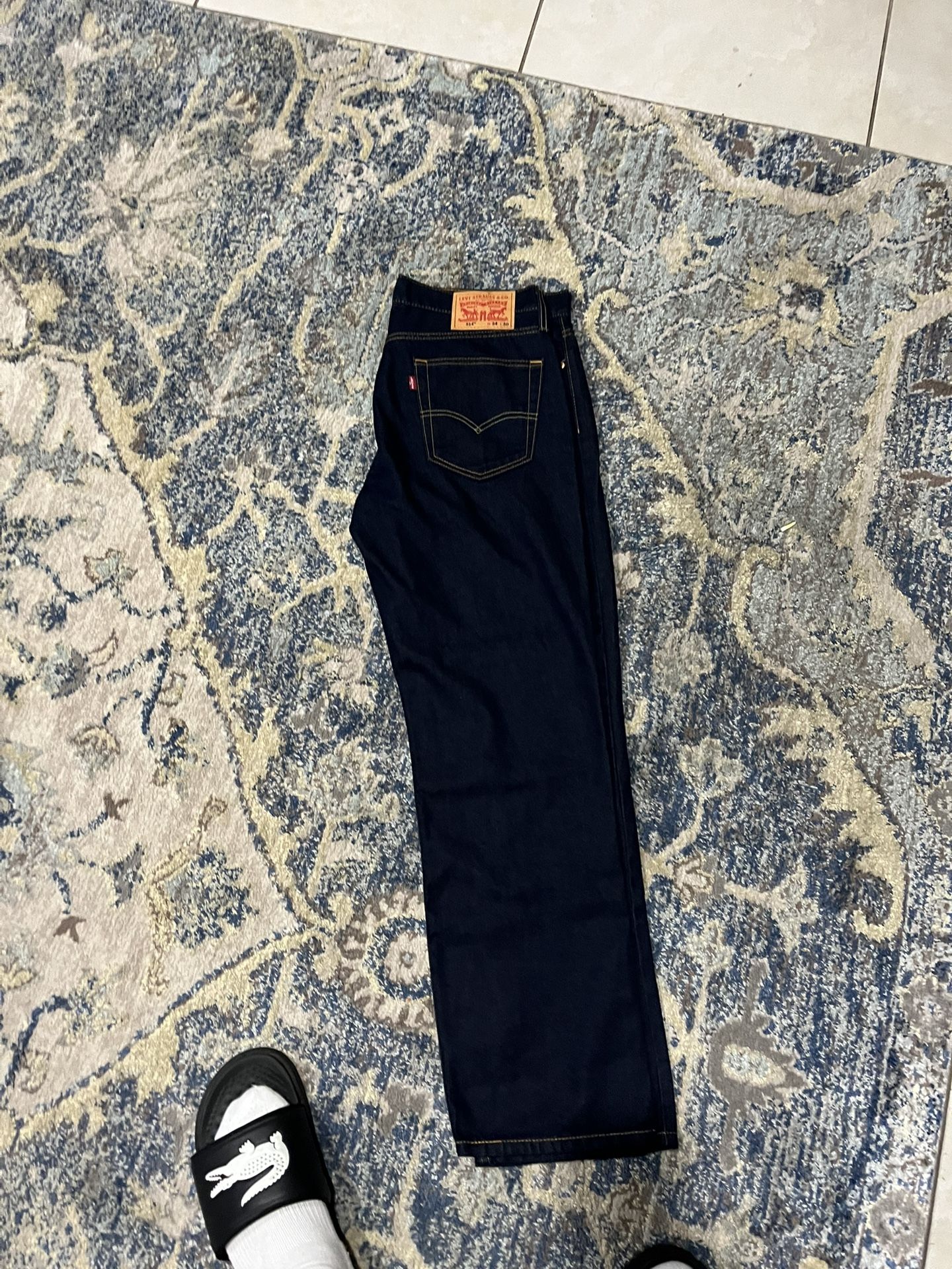 Dark Navy Blue Jeans