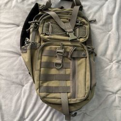 Expedition Sitka Gearslinger Sling Backpack, Khaki