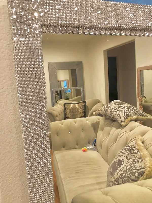 Large Hollywood glam blingy mirror for Sale in Fremont, CA OfferUp