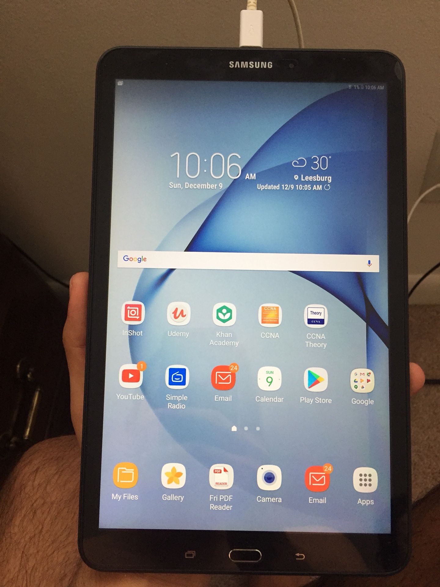 Samsung Tablet (Firm Price)