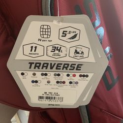 Brand New Ping Traverse Cart Bag