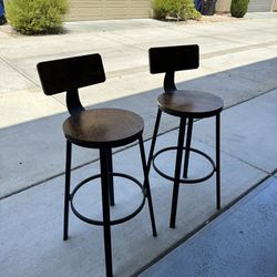 Set Of Two Barstools