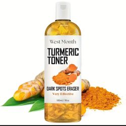 Turmeric Brightening Toner, Moisturizing Hydrating Toner, Collagen And Mint Leaf Extract