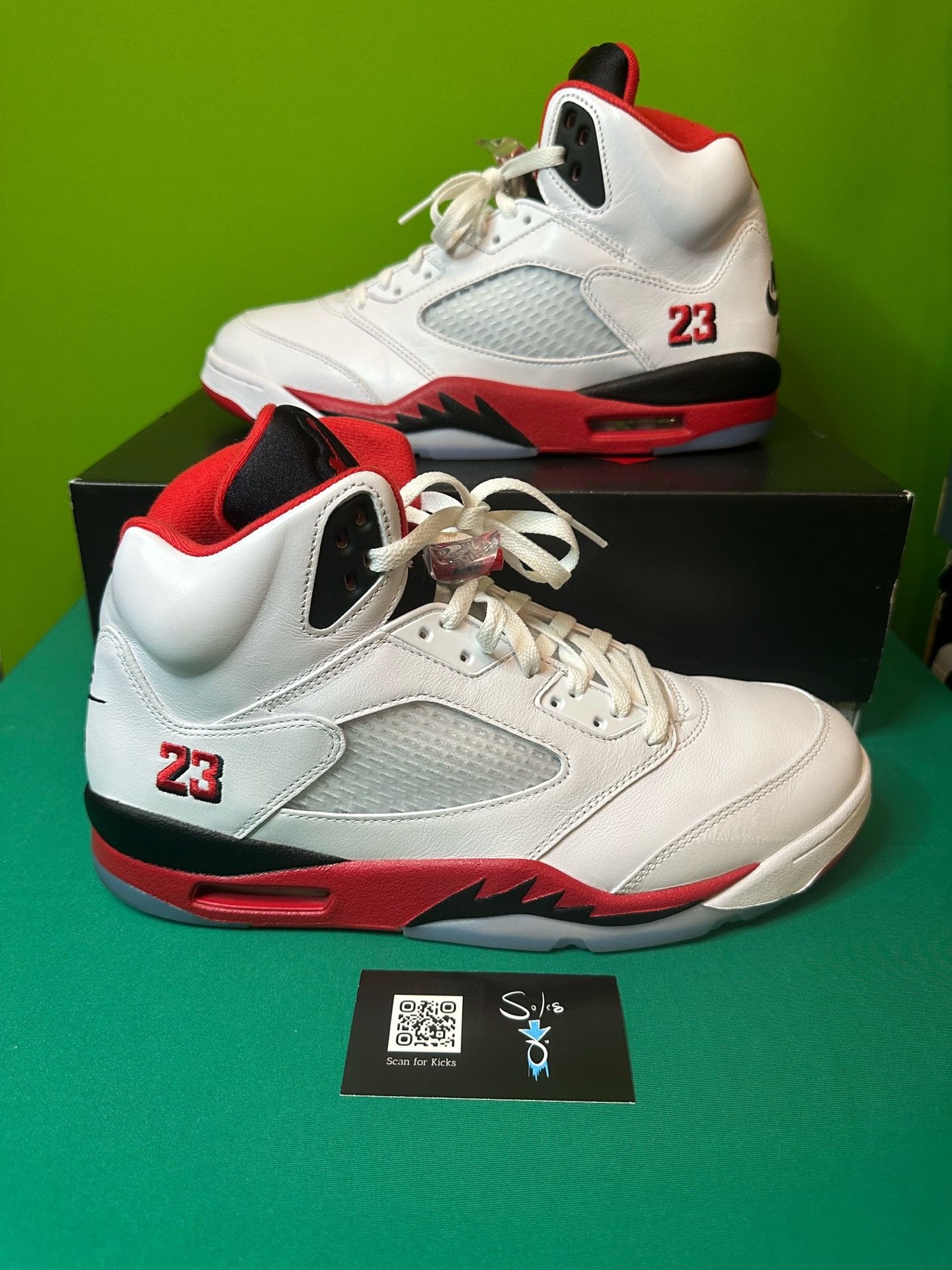Air Jordan 5 Retro “Fire Red” WORN 2x Size 12 OG ALL HQ7978-101