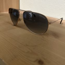 Tom Ford Erin Polarized Gold Sunglasses