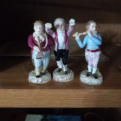 German Antique Porcelain Figurines 