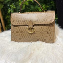 Vintage Christian Dior Oblique Handbag