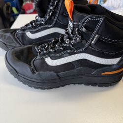Vans Ultrarange Hi Gore-Tex Black Snow Boots / Shoes Size 8