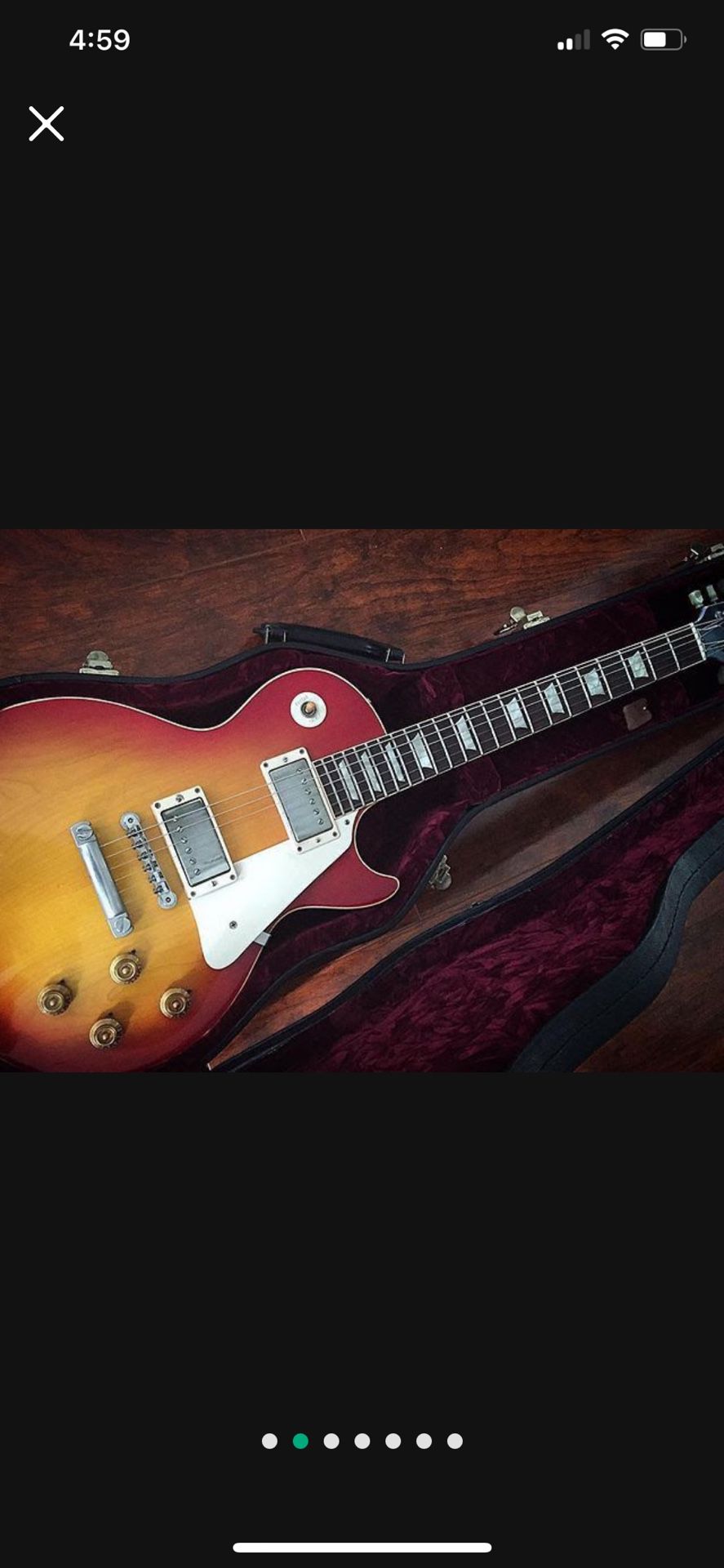Custom Shop Gibson Les Paul 58 Reissue 