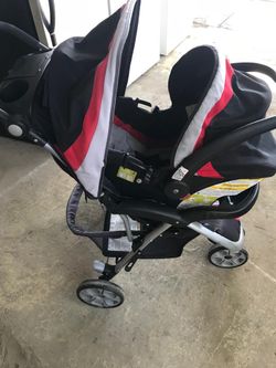 Car seat. And stroller