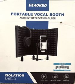 Portable Vocal Booth: Minimize Noise