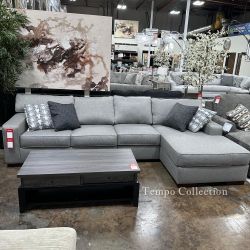 Living Room Set Sectional Couch, Easy Care Fabric