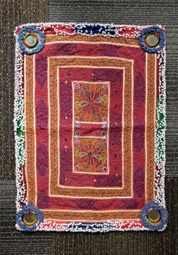 Vintage Zazi Embroidery Artwork