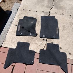 Black Toyota Tacoma Truck Mats