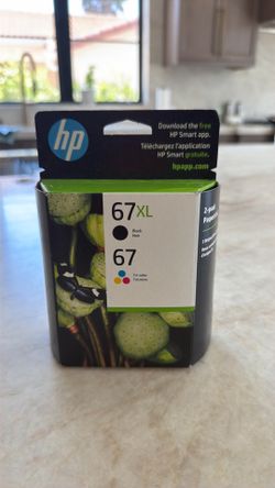 HP XL 67  ink 2 x cartridges