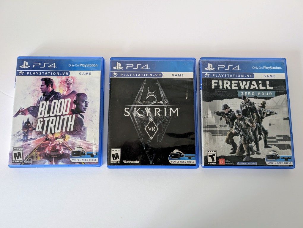 PSVR Games Bundle PS4