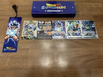 Dragon Ball Sparking Zero Collectors Edition Exclusive Cards - 3 playable cards +1 Energy Marker card
