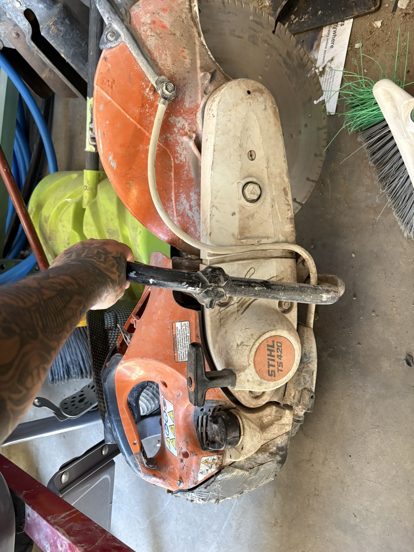 14” stihl demo saw