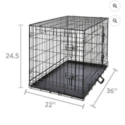 Wire Dog Crate 36”  (2 Available)