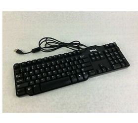 Genuine Dell Keyboard USB Wired L100 CN-ORH659-73571