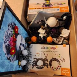 Big Box Of Halloween Crafts And Decor