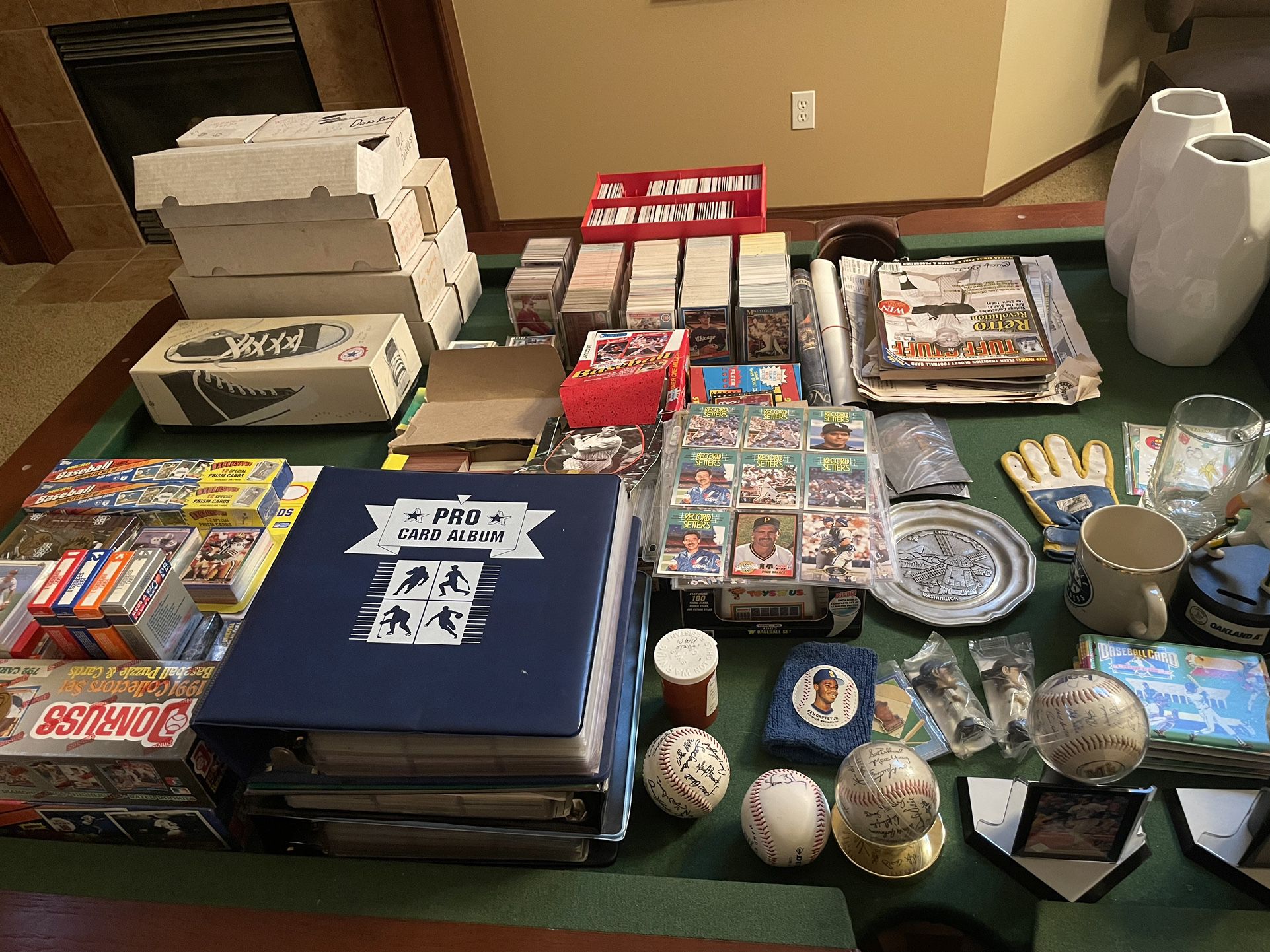 Baseball Cards And Memorabilia