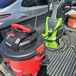 Power Washer And Wet/dry Vacuum 