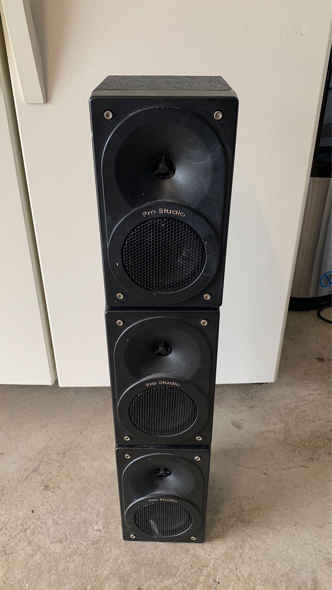 3 1/2 inch Pro Audio Speakers set of three