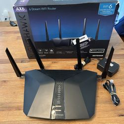 NETGEAR  Nighthawk 6-Stream AX5400 WiFi Router