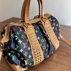 Louis Vuitton Monogram Multicolor Courtney MM 