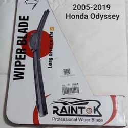 NEW! RAINTOK Windshield Wiper Blade Set Replacement for 2005-2019 Honda Odyssey