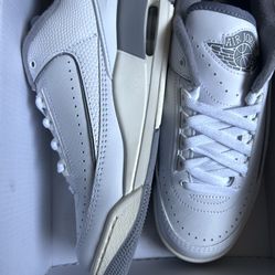  Air Jordan 2/3 'White Cement Size 8